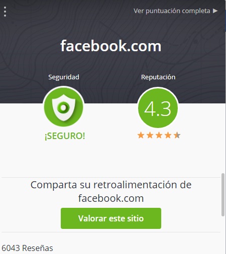 WoT es una gran extensión de seguridad para Chrome