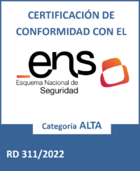 Certificado ENS Alto
